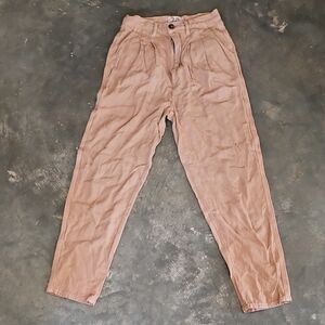 We The Free Terracotta Linen Viscose Blend Casual Comfy Pants Size 24